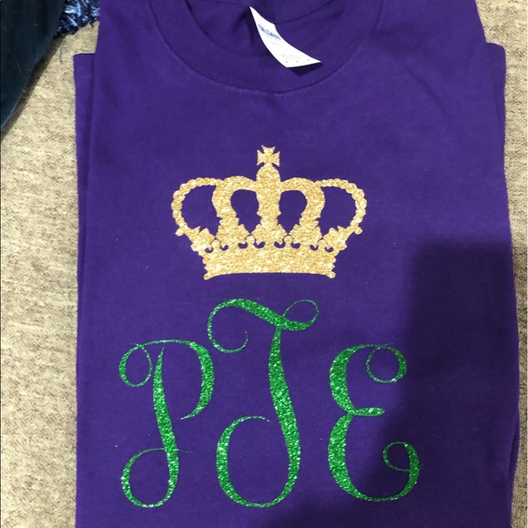 Little girls’ Mardi Gras tee! - Picture 2 of 2